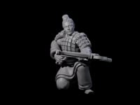 Chinese Terracotta Crossbowman N