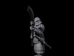 Chinese Terracotta Reaching Polearm Warrior A