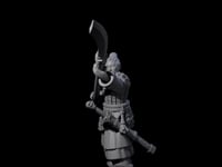 Chinese Terracotta Reaching Polearm Warrior E