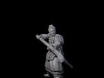 Chinese Terracotta Reaching Polearm Warrior F