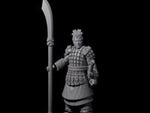 Chinese Terracotta Reaching Polearm Warrior G