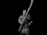 Chinese Terracotta Reaching Polearm Warrior I