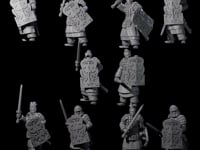 Chinese Terracotta Fierce Terracotta Warriors