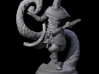 Swirling Human Serpent Cultist