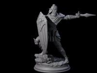 Sandy Elf Crusader Battlemage