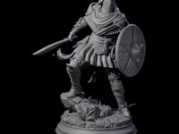 Sandy Elf Crusader Warrior