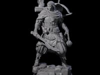 Intrepid Desert Warforged Archer