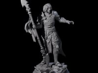 Sandy Mercenary Human Spearman