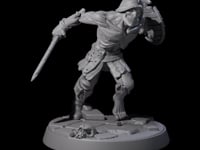 Freshly Risen Zombie Soldier D