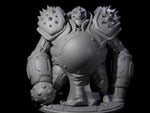 Imposing Iron Golem Guardian