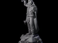 Magic Wielding Human Occultist
