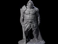 Clanking Human Gladiator
