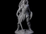 Statuesque Human Amazon Warrior