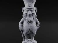 Pot Of Gold Guarding Gnome Leprechaun B