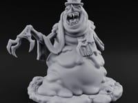Skull Hoarding Top Hat Evil Snowman