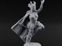 High Kicking Show Off Tiefling Bard