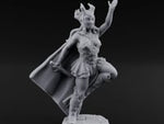 High Kicking Show Off Tiefling Bard