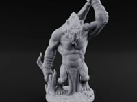 Tree Trunk Swinging Gnoll Brute
