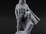 Shirtless And Sneering Elf Ranger A