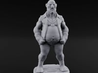Belly Out Strutting Pirate A