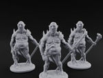 Belly Out Leaning Human Mutants