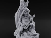 Strumming By The Stump Halfling Bard