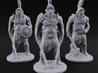 Sword Dragging Human Gladiators