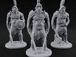 Sword Dragging Human Gladiators