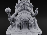 Throne Slouching Ettin Demon King