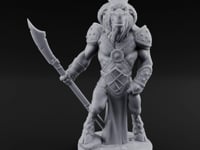 Standing Guard Beastfolk Warrior A