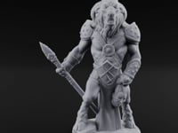 Standing Guard Beastfolk Warrior B