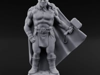 Cape Billowing God Of Thunder