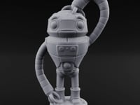Lanky Armed Warforged Automaton A