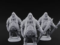 Belly Out Spear Resting Ogre Royal Guards