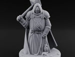 Hammer Shouldering Human Cleric