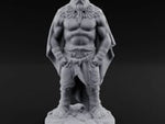 Belt Gripping Human Barbarian A