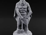 Belt Gripping Human Barbarian C
