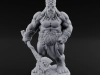 Dragging The Cleaver Orc Warrior B