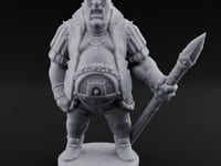 Belly Out Spear Resting Ogre Royal Guard A