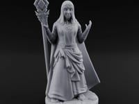 Warmly Welcoming Human Priestess A