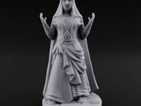 Warmly Welcoming Human Priestess B