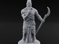 Torch Leaning Human Monk B