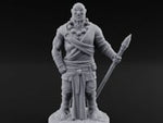 Torch Leaning Human Monk C