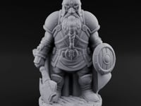 Braided And Ready Dwarf Soldier