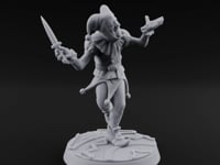 Cackling And Prancing Human Jester