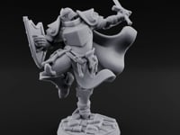 Lunging Forward Human Royal Guards C
