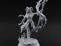 Staff Summoning Tiefling Sorcerer