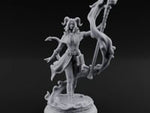 Staff Summoning Tiefling Sorcerer