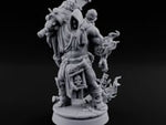 Chain Wrapped Crushing Human Monk turntable