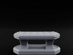 Petal-Bordered Cushion-Tufted Noble Upholstered Bench turntable